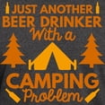 thumbnail image 3 of CafePress - Beer Drinker Camping Dark T Shirt - Men's Classic Graphic Cotton T-Shirt, 3 of 4