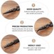 thumbnail image 5 of EeaseMX 5 unids Precisión práctica Pinzas de cerámica inversa Pinzas resistentes al calor de la seguridad, 5 of 7