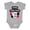 AC-Heather Grey, variant on Future Poker Champ Boys or Girls Baby Bodysuit