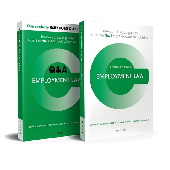 Concentrate Employment Law Revision Concentrate Pack: Law Revision and Study Guide, (Paperback)