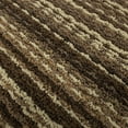 thumbnail image 5 of Mainstays Woven Apollo Striped Indoor Polypropylene Tan and Chocolate Runner Rug, 1'7.5" x 6', 5 of 6