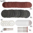 thumbnail image 2 of 63 unids Diamante Rueda de corte Cuchillas de sierra circular Resina Cortar Disco de madera Trabajo Metal Mini Taladro Accesorio de herramientas, 2 of 7
