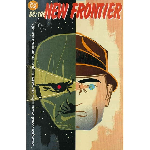 DC: The New Frontier #4 VF ; DC Comic Book