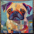 thumbnail image 1 of Couverture Matelassée Squishy Pug Love Ncu0Dk1400, 1 of 5