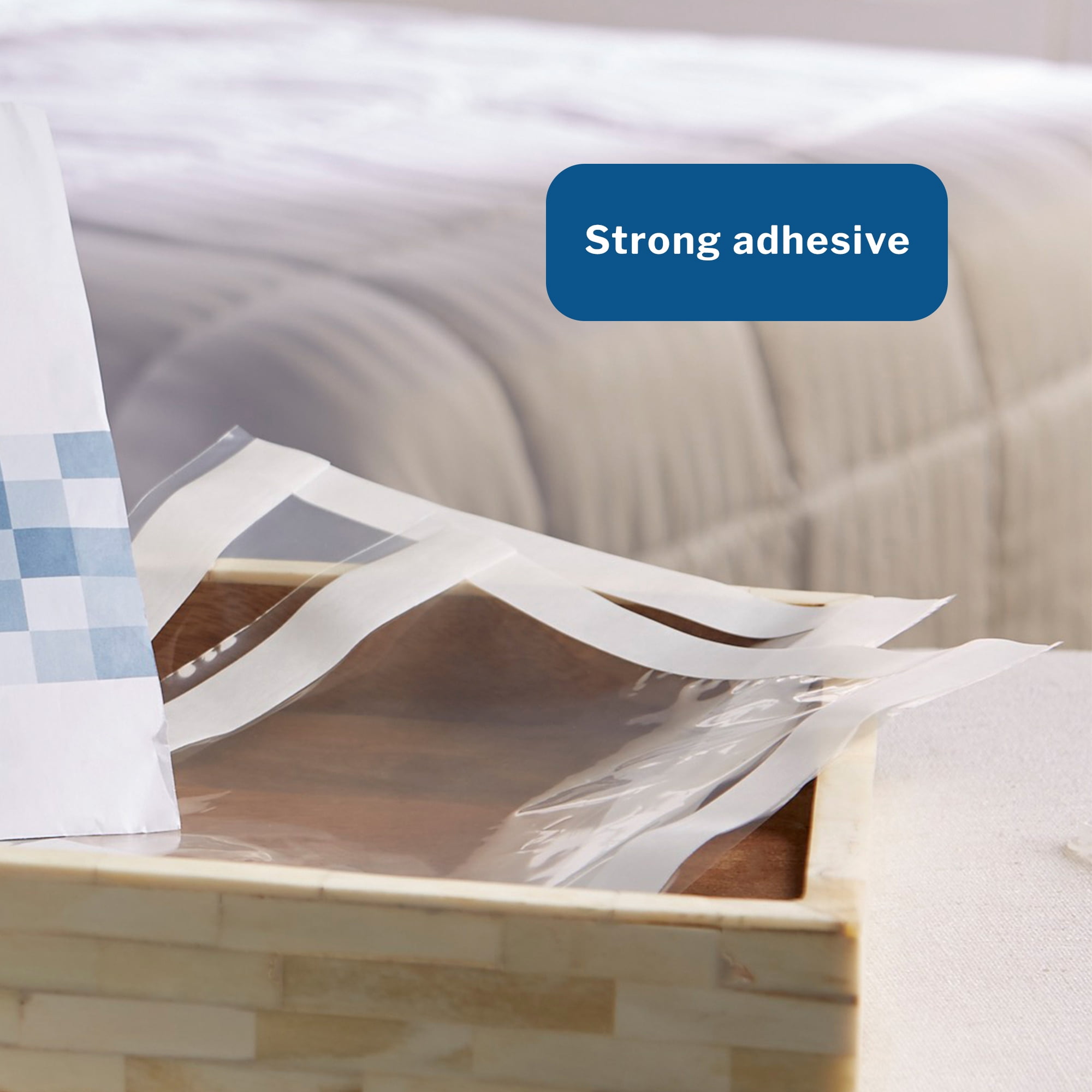 McKesson Moisture Barrier Film Dressings, Adhesive - Small, 7 in x 7 in, 5 Count, 80 Packs, 400 Total