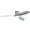 Brushed Nickel#697, variant on Tower Fan 42 Inch Flush Mount Ceiling Fans with LED Light 22W and Remote Control 5 ABS Fan Blades for Indoor,Box Fan