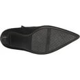 thumbnail image 4 of Nine West Cale9x9 Black2 Suede Kitten Heel Pointy Toe Leather Fashion Ankle Boot (Black Suede, 9.5), 4 of 6