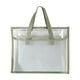 thumbnail image 2 of Bolsa organizadora de archivos A4 | 13 compartimentos, almacenamiento multicapa | Modelo horizontal y vertical, tote de mano | Plástico impermeable, cierre de botón | 32,5x26cm, Rosa Azul Verde, 2 of 9