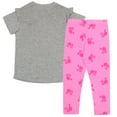 thumbnail image 3 of Barbie Girls Short Sleeve T-Shirt & Leggings Set, Short Sleeve Tee and Leggins 2 Piece Set for Girls (Size 4-16), 3 of 9