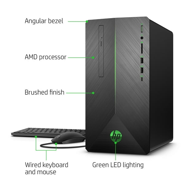 HP Pavilion Gaming Desktop AMD Ryzen 5 2400G, Nvidia 1050