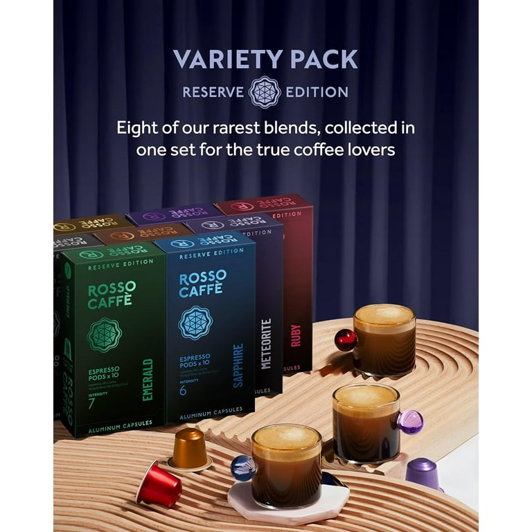 売約済【ROSSO CAFFE RESERVE EDITION 80】 RESERVE Flavor Pack – ROSSO CAFFE US