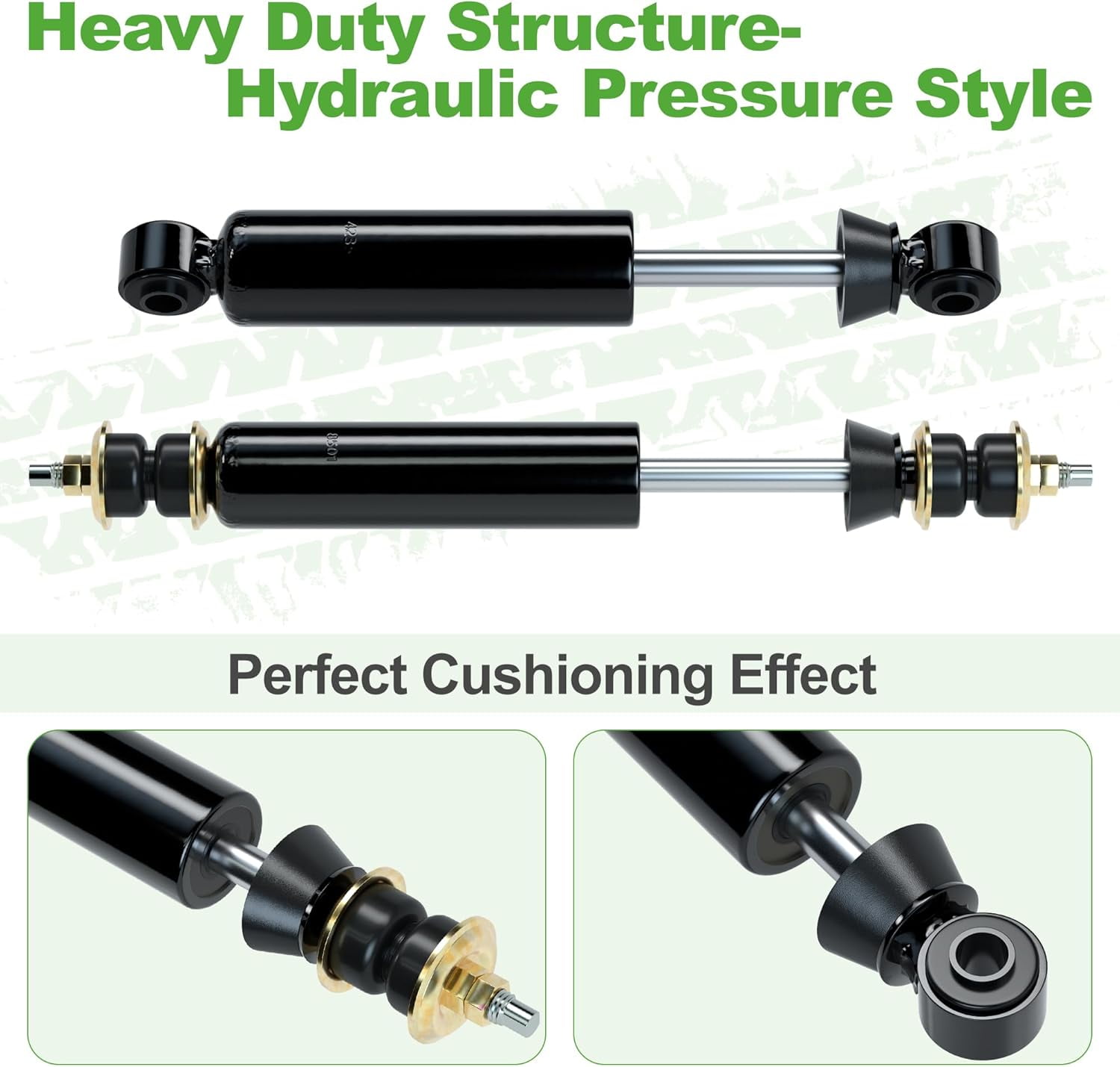 10L0L Golf Cart Shocks Absorbers Kit for Club Car Precedent, Onward, Tempo 2004-up, Front Rear Shocks Replace OEM 102288501 102588601 1013164 1014236 102706401 102588501