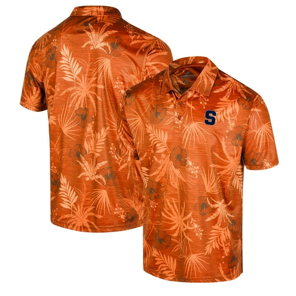 Men's Colosseum Orange Syracuse Orange Palms Team Polo