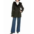 thumbnail image 3 of Via Spiga womens  Hooded Jacket, XL, Black, 3 of 4