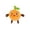 Orange, variant on Fruit Sensory Plush Toy for Baby – Soft Stuffed Learning Toy with Sound – Early Development Educational Toy for Toddler – 10.4 Inch
