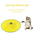 thumbnail image 3 of Billuyoard Teaser Wand Play Plate Meow Plaything ajustable 4 engranajes eléctrico tamaño compacto accesorios para gatitos suministros divertidos para Juguetes para gatos Billuyoard PT005069-01, 3 of 6