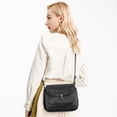thumbnail image 3 of SENDEFN Crossbody Purses for Women Trendy Soft Leather Medium Handbags and Multi Pocket Shoulder Bag, 3 of 9