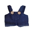 thumbnail image 3 of Ropa para muñecas DIY perfke Pantalones con tirantes Disfraz para muñecas de 15cm, 3 of 9