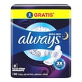 thumbnail image 2 of Toallas femeninas Always nocturnas seda-sec extra larga 30 pzas, 2 of 4