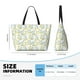 thumbnail image 4 of Fotbe Moon And Rabbit Bolsa de Viaje para Playa - Resistente al Agua, Bolsa Tote de Gran Capacidad y Ligera con 7 Bolsillos para Mujeres y Hombres, 4 of 7