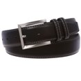 thumbnail image 1 of Men's Feather Edged Leather Casual Belt with Stitch Edge, 1 of 2