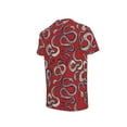 thumbnail image 5 of Fuzoiu Snake Print Boys' Casual T-Shirt,Crewneck Undershirts,Boys Athletic Shirt,Short Sleeve T-Shirts for Outdoor Play, 5 of 7