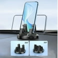 thumbnail image 6 of Kraoden Universal Car Phone Mount with 360° Rotation, Suction Cup Dashboard Holder, Secure Adhesive Base, Durable Alloy Material, Easy Installation for Smartphones, 6 of 8