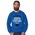 thumbnail image 5 of Oklahoma South Central USA Funny Sweatshirt for Men or Women Brisco Brands S, 5 of 6