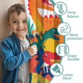 thumbnail image 3 of Blackout Kids Curtains,Cute Dinosaur Pattern Childrens Insulated Curtains Set Of 2,Bedroom Essentials,Toddler Room Decor 42x54in(106x137cm), 3 of 4