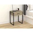 thumbnail image 1 of Safdie & Co. Accent Table Dark Taupe, 1 of 5