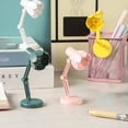 thumbnail image 4 of Taicans LED Mini Table Lamp Fold-able Night Reading Book Lamps for Home Room Computer Night Lights Eye Protections for Night Study Travel,Battery Operated Lamp,Magnetic Lighting for Home Decor Yellow, 4 of 6