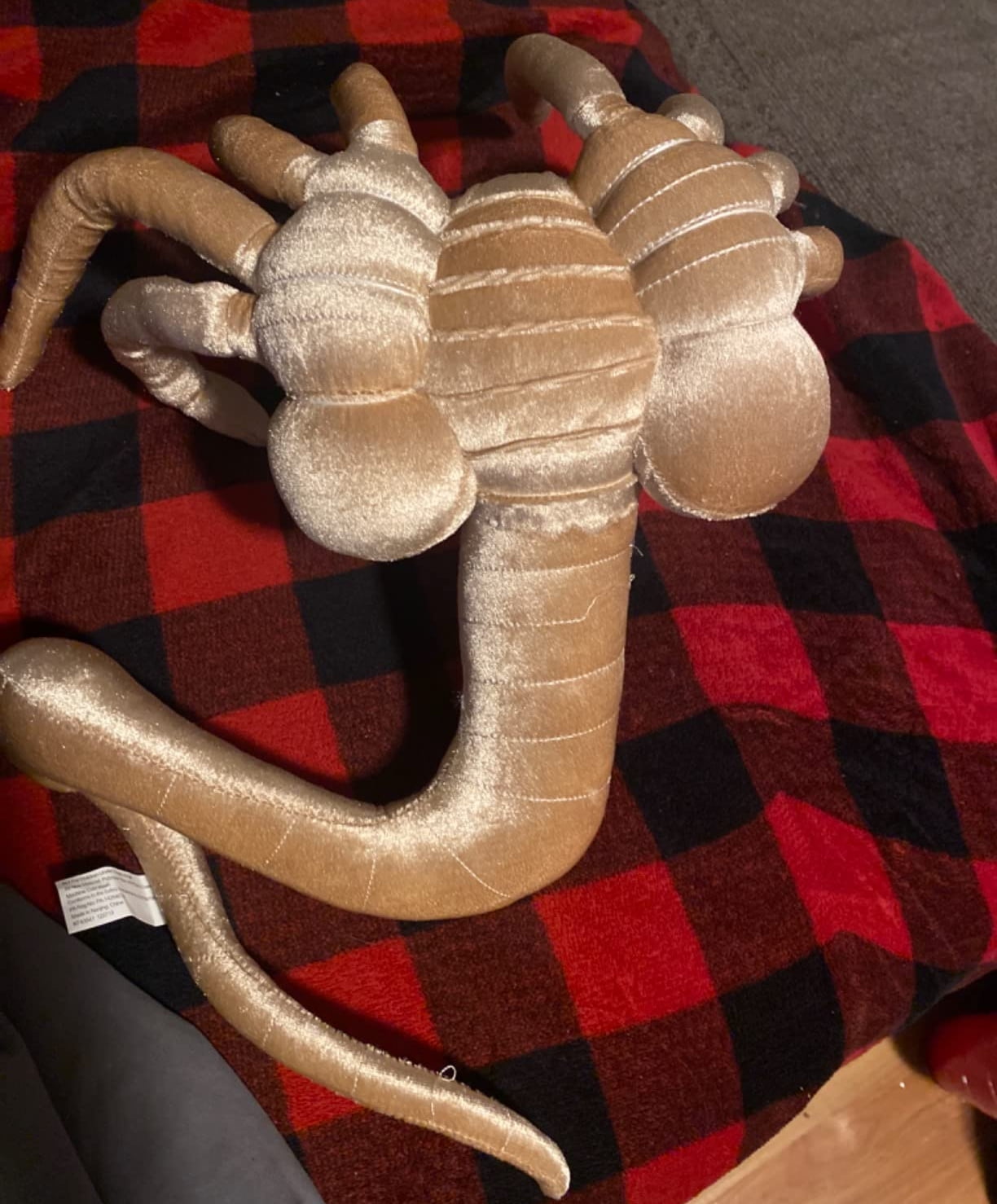 ThinkGeek's Adorable Alien Facehugger Plush Toy with Poseable