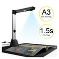 thumbnail image 2 of V8 Book Document Scanner High Definition 8MP Portable Scanner For Office Teacher,Capture Size A3 Multi-Language ,Compatibility, 2 of 7