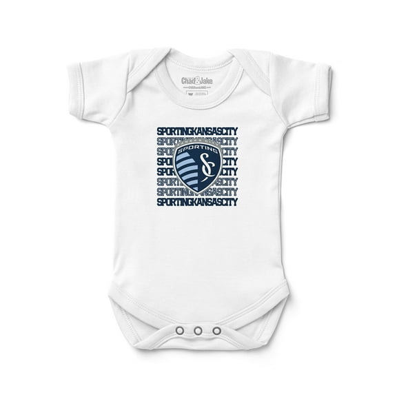 Newborn & Infant Chad & Jake White Sporting Kansas City Retro Bodysuit
