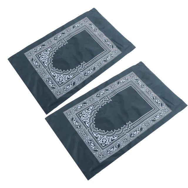 Alfombras de oración, 2 piezas, alfombra de oración portátil, alfombra de oración, rendimiento confiable