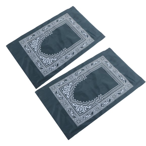 Alfombras de oración, 2 piezas, alfombra de oración portátil, alfombra de oración, rendimiento confiable
