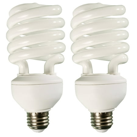 (2) HYDROFARM FLC32D 32W Dayspot CFL Spiral Compact Fluorescent Grow Light (Best Cfl Grow Light Bulbs)