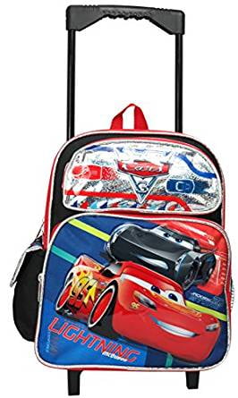 Cars rolling backpack sale