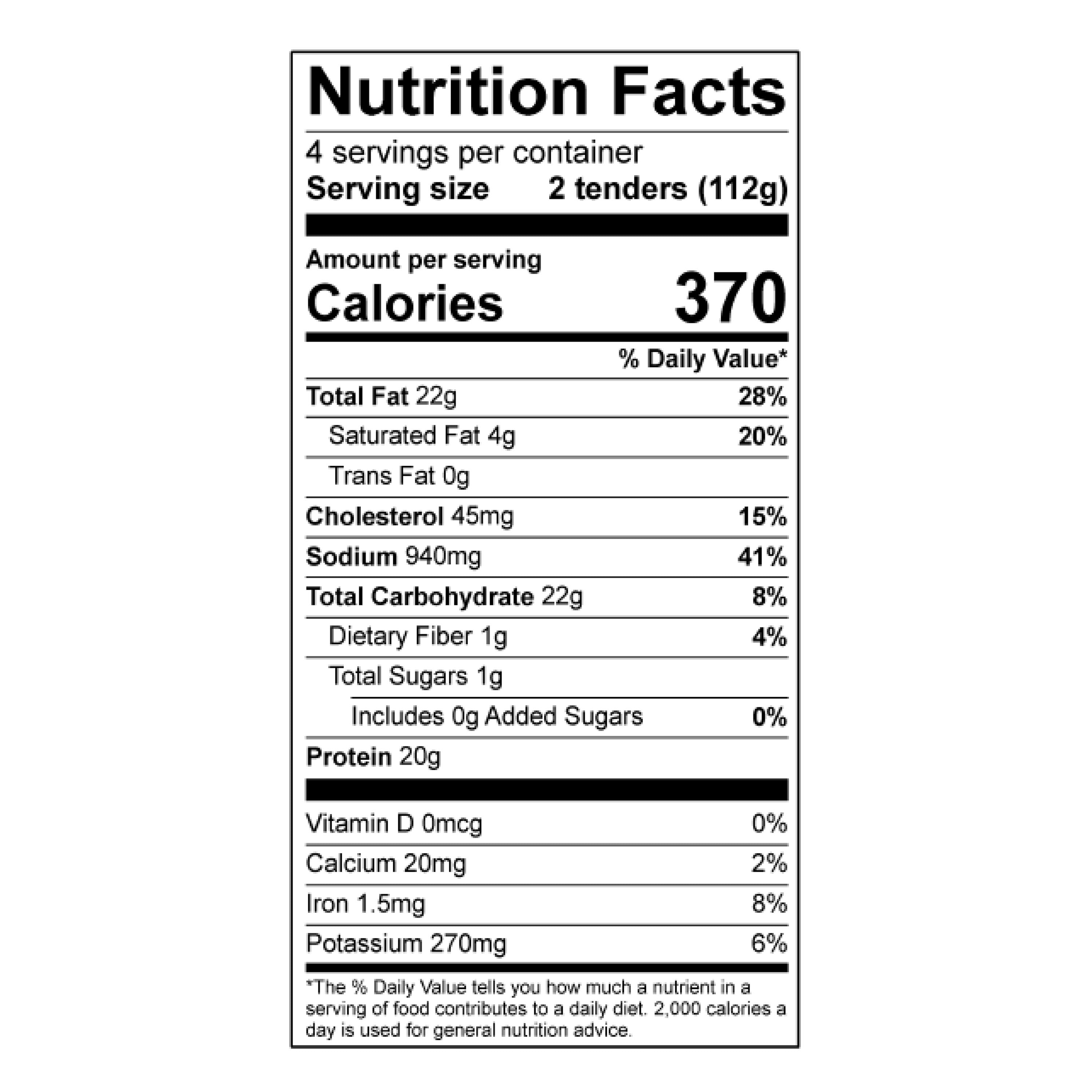 Freshness Guaranteed Hot and Ready-to-Eat Breaded Buttermilk Chicken Tenders, 8 Count