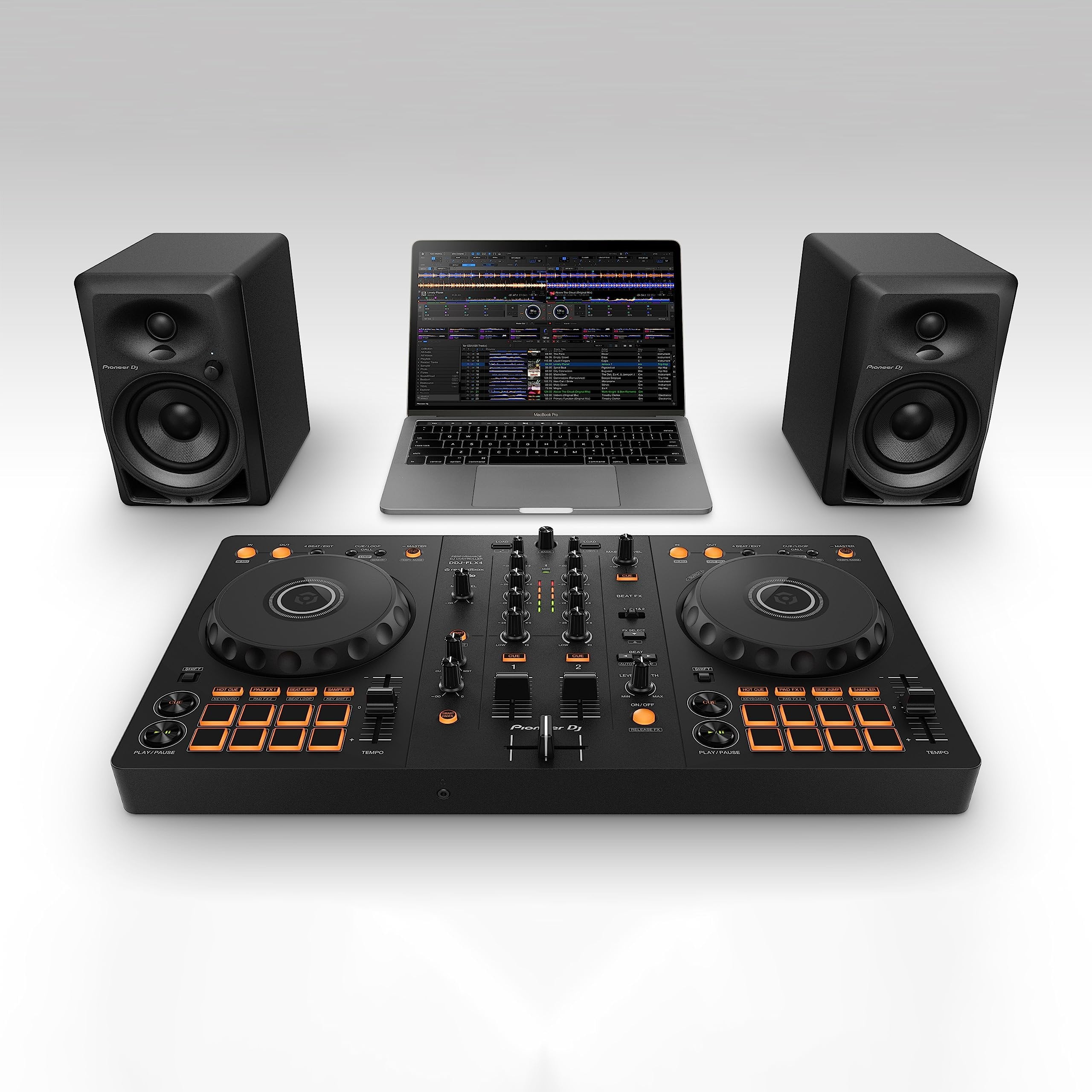 Pioneer 2-Deck DJ Controller DDJFLX4, USB Audio, Mix Music, Stereo, Compatible with Serato DJ & Rekordbox - Graphite - Walmart.com Pioneer 2-Deck DJ Controller DDJFLX4, USB Audio, Mix Music, Stereo, Compatible with Serato DJ & Rekordbox - Graphite - Walmart.com