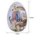 thumbnail image 4 of Mialoley Vintage Easter Tins, Cute Bunny Printing Metal Easter Eggshell Style Candy Box Containers, 4 of 5