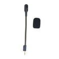 thumbnail image 2 of Detachable Boom Microphone Replacement for BlackShark V2, Sponge Windscreen, Gold Plated Plug, Bendable Mic Arm for Gaming Headsets, 2 of 7