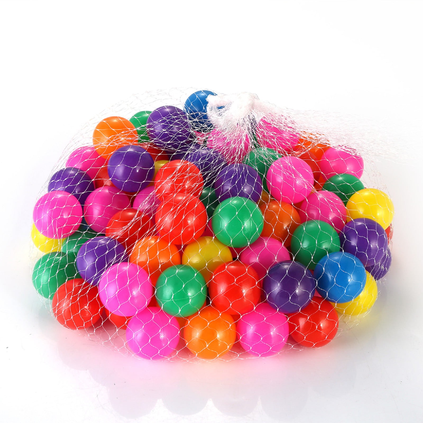 OsoFun 250Pcs Multicolor Soft Plastic Play Balls Random Color 