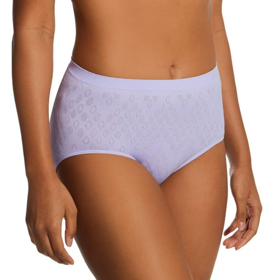 Women's Bali 803J Comfort Revolution Microfiber Brief Panty (Misty Dot 8/9)