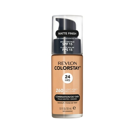 Revlon ColorStay Makeup for Combination/Oily Skin SPF 15, Light (Best Light Foundation For Combination Skin)