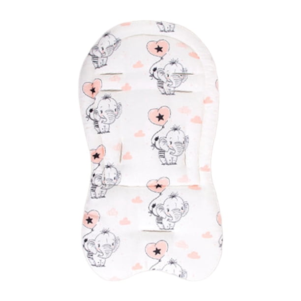 Asientos de coche para bebés, inserto para cojín de cochecito, inserto para asiento de cochecito, forros para silla alta Elefante