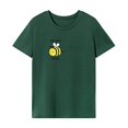 thumbnail image 1 of Camiseta Ligera Y Elegante de Verano para Mujer, con Cuello Redondo, para Ir Al Trabajo, Ir de Compras L, 1 of 7