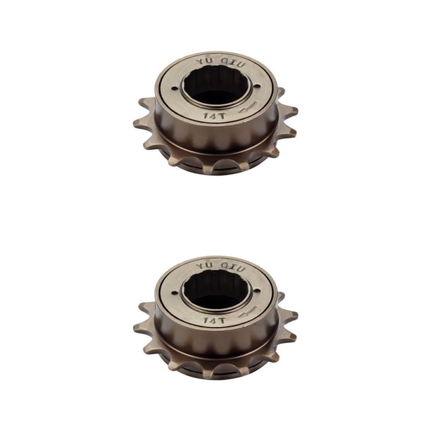 Greeniant Bike Cassette Craftsmanship Handy Installation Biking Wear-resistance Single Road Accessories Replaced Flywheel Metal Cog Speed 14T 2piezas Greeniant CBP489300