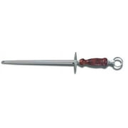 Victorinox Honing Steel 12-Inch Round Regular Cut, Dark Wood Handle