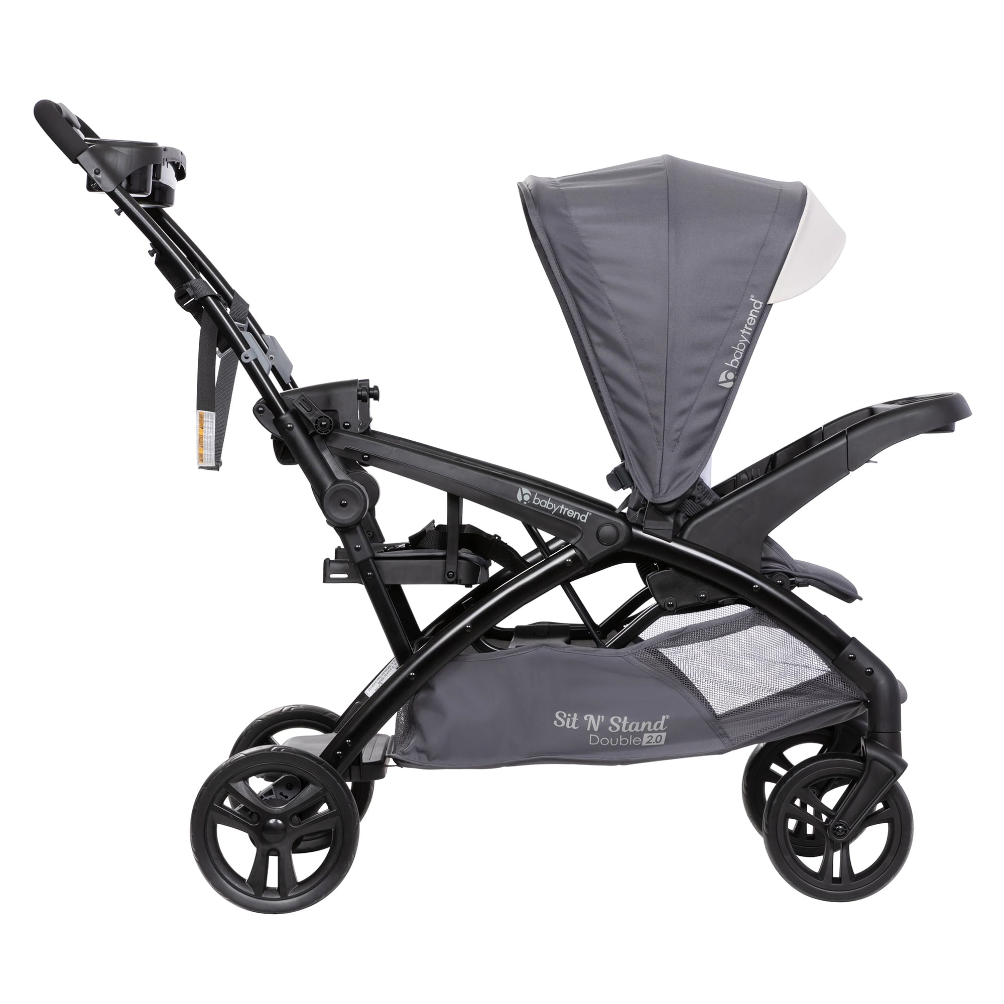 Baby Trend Twin Infant Sit N Stand Double Stroller 2.0 Stormy Walmart